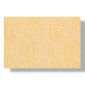 Papier Mousseline Motif feuille jaune | Découpage