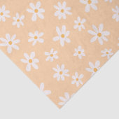 Papier Mousseline Motif Fleur Cute Daisy (Détail)