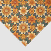 Papier Mousseline Motif Fleur Marigold sans joint (Détail)