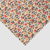 Papier Mousseline Motif Fleur MCM Moderne du milieu du siècle (Détail)