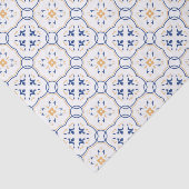 Papier Mousseline Motif floral (Détail)