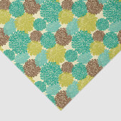 Papier Mousseline Motif floral 2 (Détail)