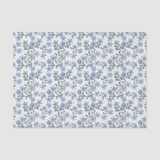 Papier Mousseline Motif floral 2 2 (Recto)