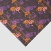 Papier Mousseline Motif floral 2 3 (Détail)