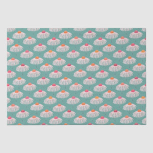 Papier Mousseline Motif floral de gerbera marguerite