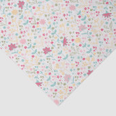 Papier Mousseline Motif floral de ressort savoureux (Détail)