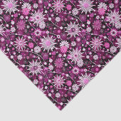 Papier Mousseline Motif floral de Valentine (Détail)