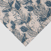 Papier Mousseline Motif floral désorganisé (Détail)