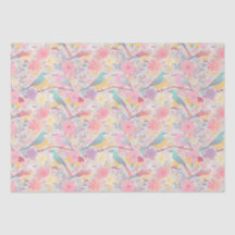 Motif floral Pastel ressort 02