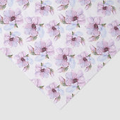 Papier Mousseline Motif floral romantique (Détail)