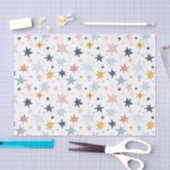 Papier Mousseline Motif Fun Star (Artisanat)