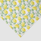 Papier Mousseline Motif gai de citron (Détail)