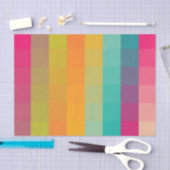 Papier Mousseline Motif géométrique abstrait (Artisanat)