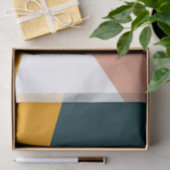 Papier Mousseline Motif géométrique abstrait moderne de bloc de (Cadeau)