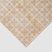 Papier Mousseline Motif géométrique bronzage (Détail)