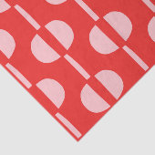 Papier Mousseline Motif géométrique moderne du milieu du siècle rétr (Détail)