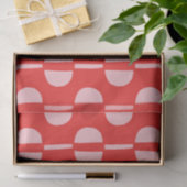 Papier Mousseline Motif géométrique moderne du milieu du siècle rétr (Cadeau)