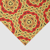 Papier Mousseline Motif géométrique Mosaic Coloré Honeycomb (Détail)