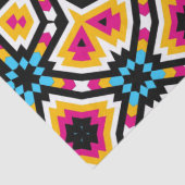 Papier Mousseline Motif géométrique multicouleur mignon tendance (Détail)