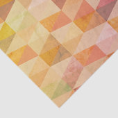 Papier Mousseline Motif géométrique Triangle souple (Détail)