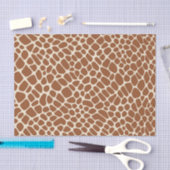 Papier Mousseline Motif Giraffe (Artisanat)