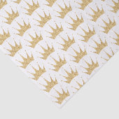 Papier Mousseline Motif Gold Crown (Détail)