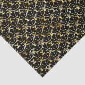 Papier Mousseline Motif Gold et Black Art Déco (Détail)