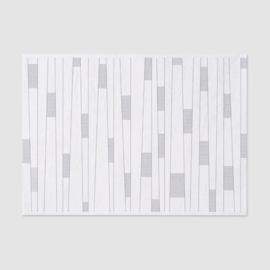 Papier Mousseline Motif graphique linéaire simple, minimal et modern (Recto)