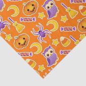 Papier Mousseline Motif graphique mignon et d'amusement de Halloween (Détail)