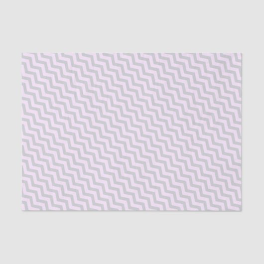 Papier Mousseline Motif Grey Chevron sur rose pâle (Recto)
