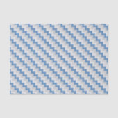 Papier Mousseline Motif gris-clair et bleu de Chevron (Recto)