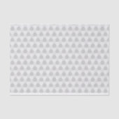 Papier Mousseline Motif gris et blanc d'hexagone (Recto)