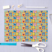 Papier Mousseline Motif Hanoukka de Sesame Street (Artisanat)