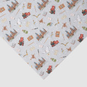 Papier Mousseline Motif Harry Potter Icons - Baby shower (Détail)