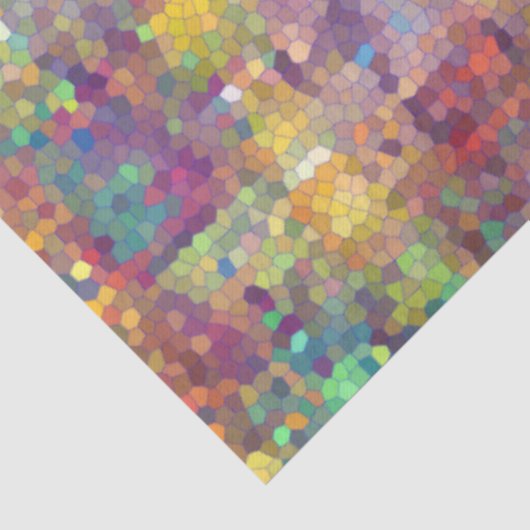 Papier Mousseline Motif hexagonal | (Détail)