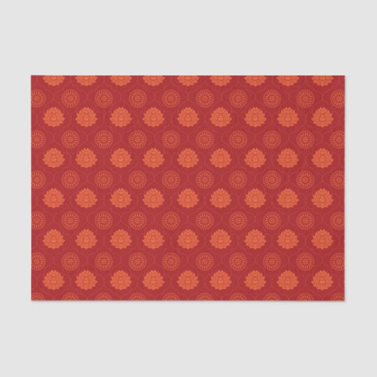 Papier Mousseline Motif indien (Recto)