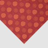 Papier Mousseline Motif indien (Détail)