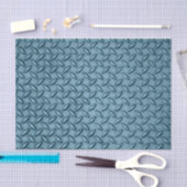 Papier Mousseline Motif industriel de grille métallique (Artisanat)