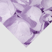 Papier Mousseline Motif Lavender Hydrangea (Détail)