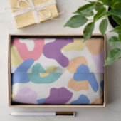 Papier Mousseline Motif léopard coloré (Cadeau)