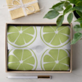 Papier Mousseline Motif Lime vert Fruit Lime (Cadeau)