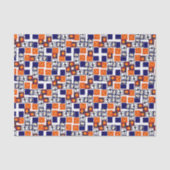 Papier Mousseline motif ludique sur le thème de l'Halloween (Recto)