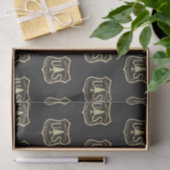 Papier Mousseline Motif Lumberjack (Cadeau)