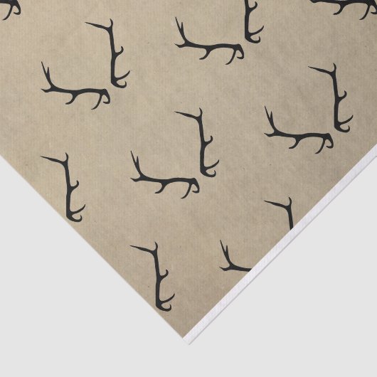 Papier Mousseline Motif Lumberjack (Détail)