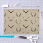 Papier Mousseline Motif Lumberjack (Artisanat)