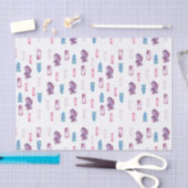 Papier Mousseline Motif magique de cristaux (Artisanat)