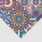 Papier Mousseline Motif Mandala (Détail)
