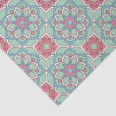 Papier Mousseline Motif Mandala/Carrelage marocain (Détail)