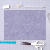 Papier Mousseline Motif marbling violet (Artisanat)
