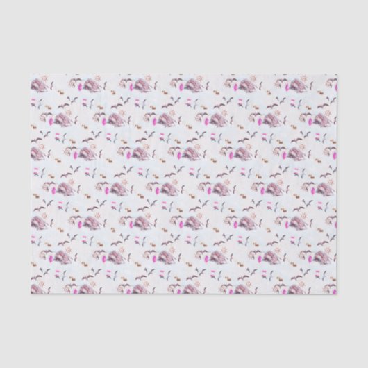 Papier Mousseline Motif maritime (Recto)
